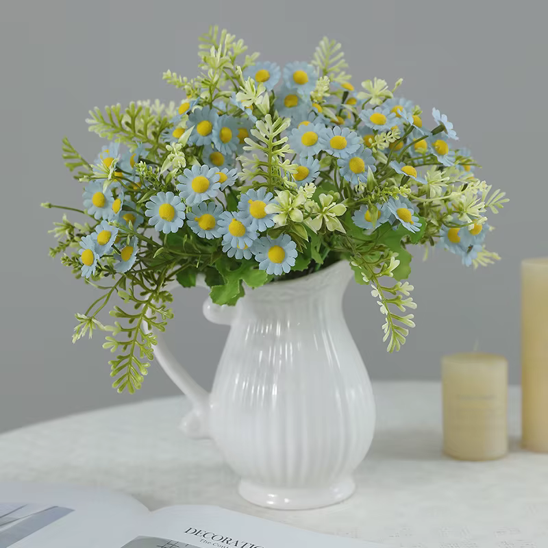 Bouquet de marguerites artificielles pour décoration de maison