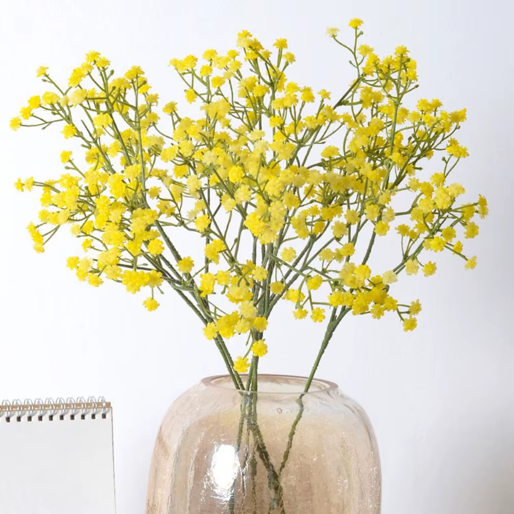 Fleurs de gypsophile en caoutchouc souple