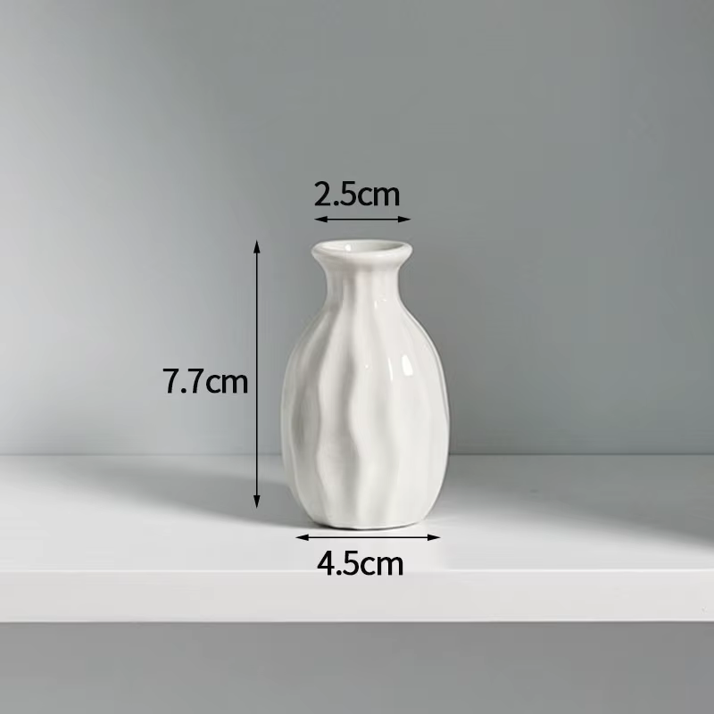 Mini vase à fleurs en céramique