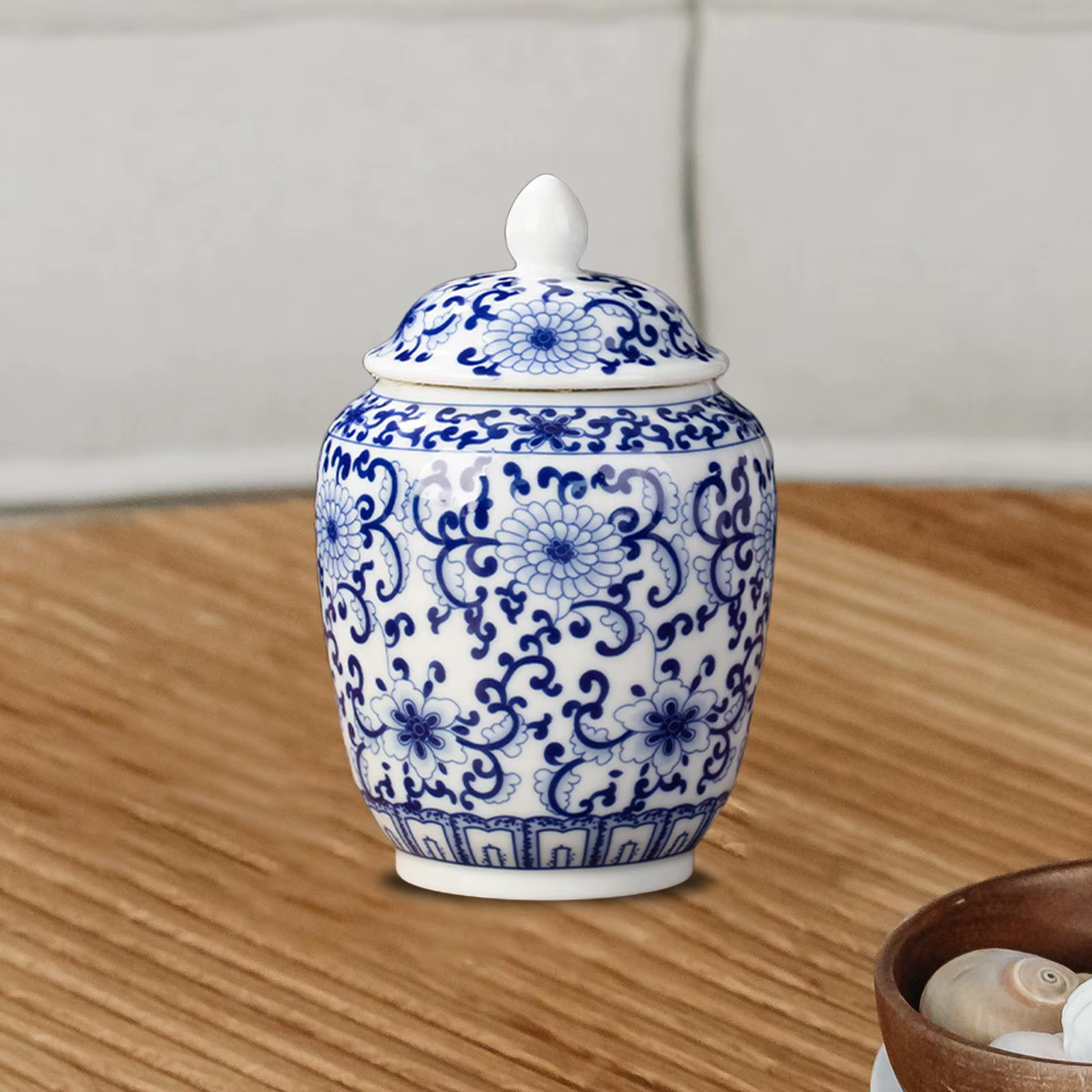 Bocaux en porcelaine de style vintage