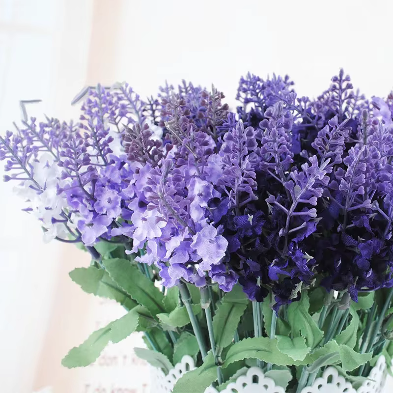 Lavande artificielle pour la décoration de la maison