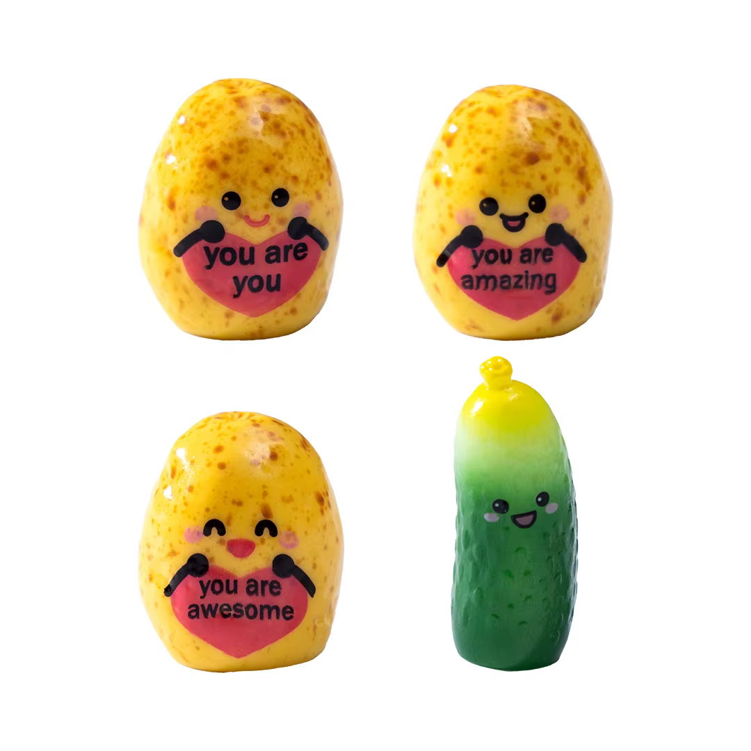 Figurines de pommes de terre miniatures inspirantes