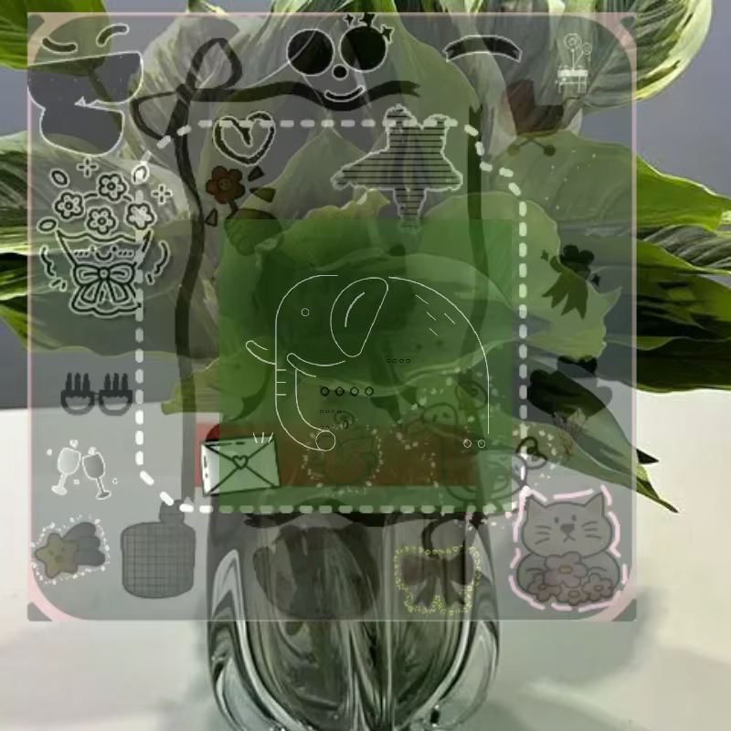 Plante Artificielle Créative à 14 Feuilles