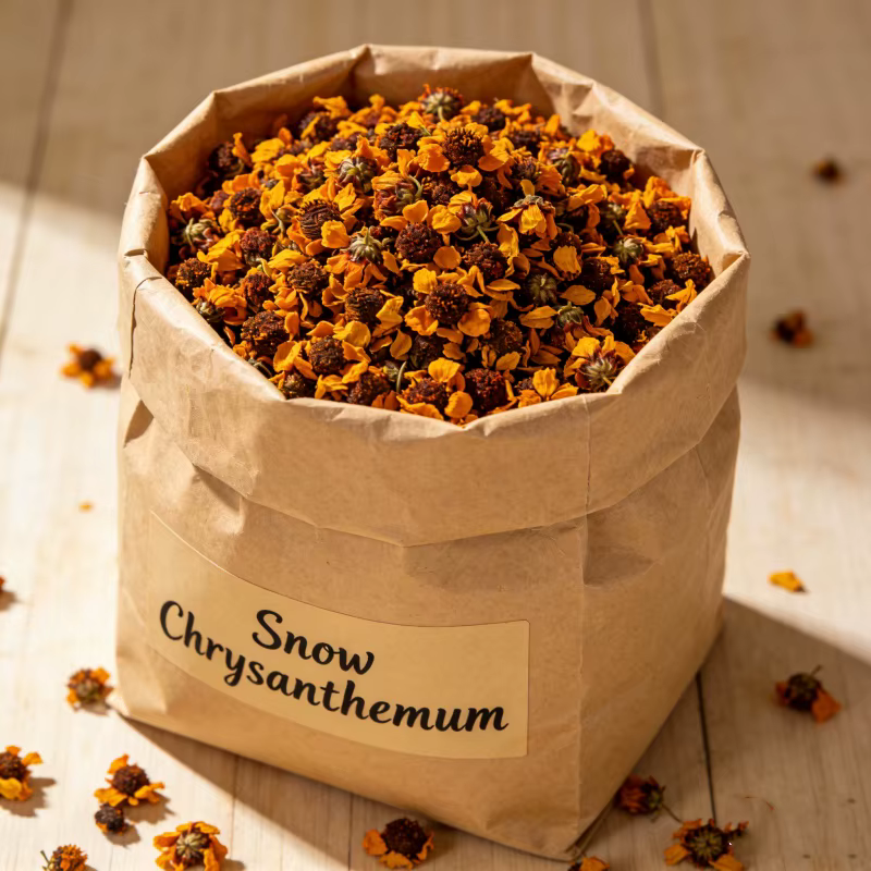 Boutons de chrysanthème de neige sèche naturelle | Fabrication de bougies à savon | Mélanger une décoration de maison
