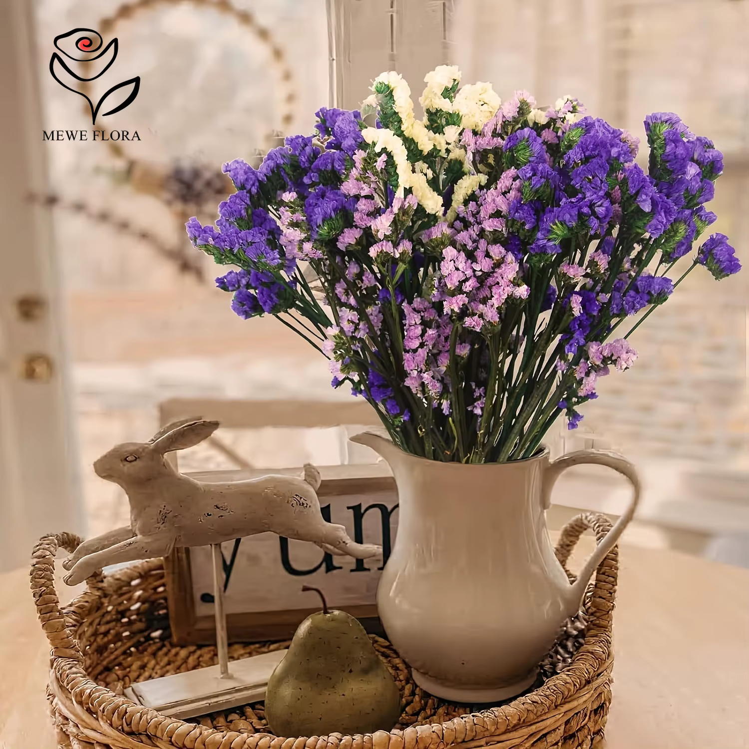 Fleurs éternelles séchées mélangées pour la décoration de la maison et de la chambre