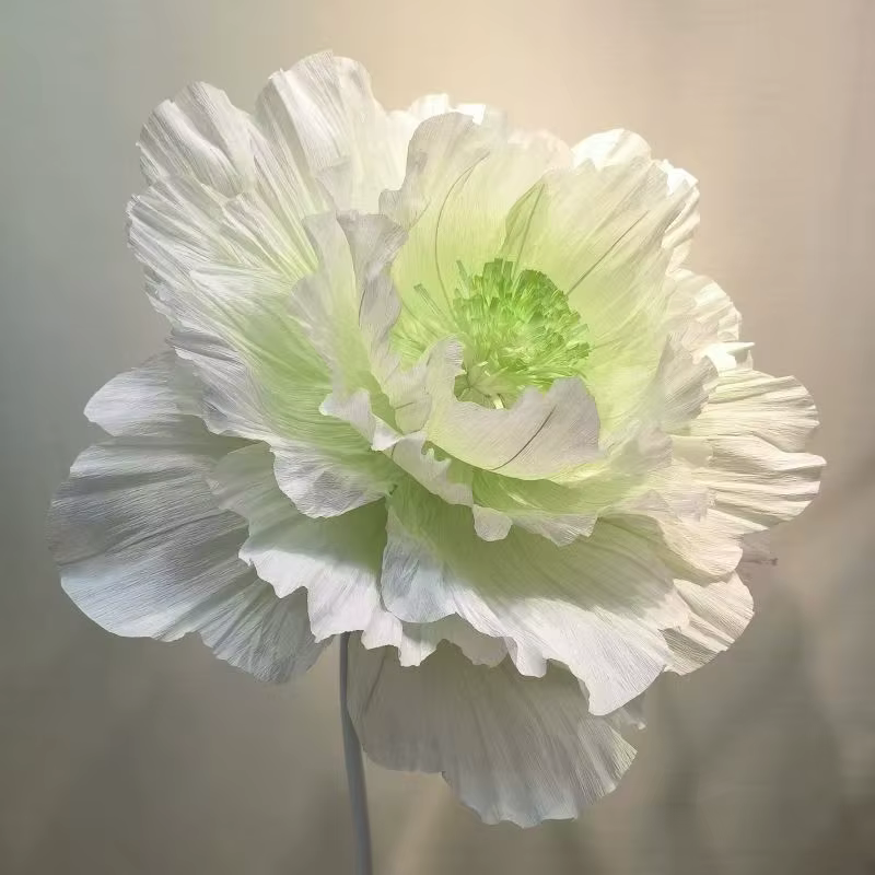 Crêpe géante artificielle en papier