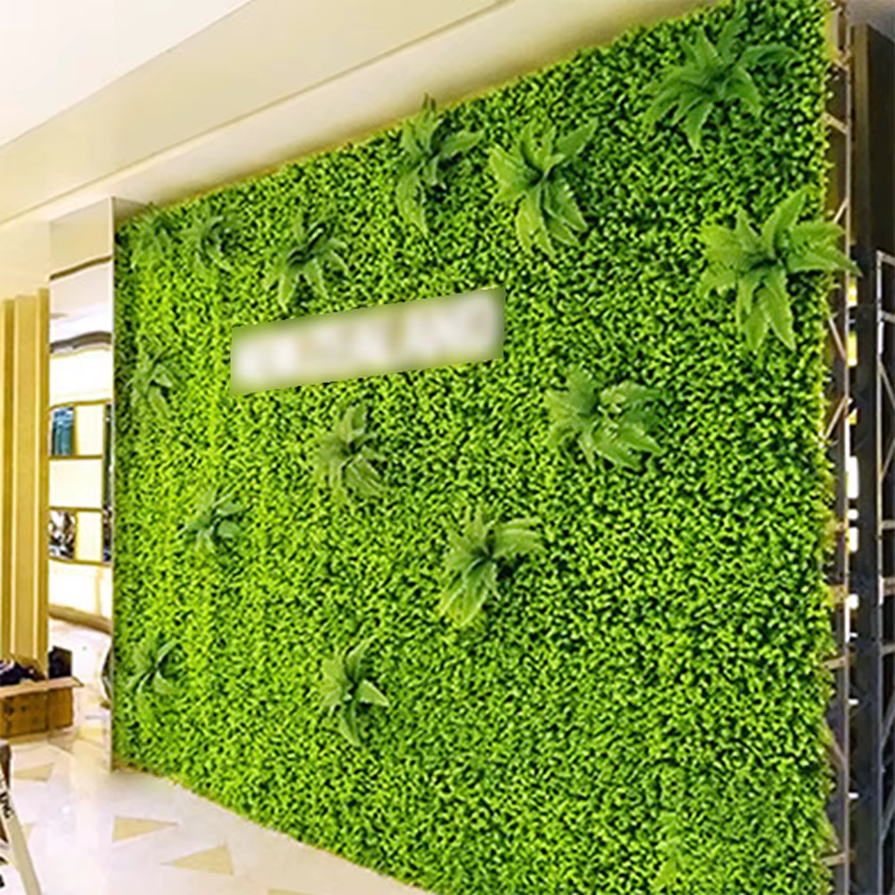 Panneaux de clôture de cuir chevelu de haie de lierre artificielle