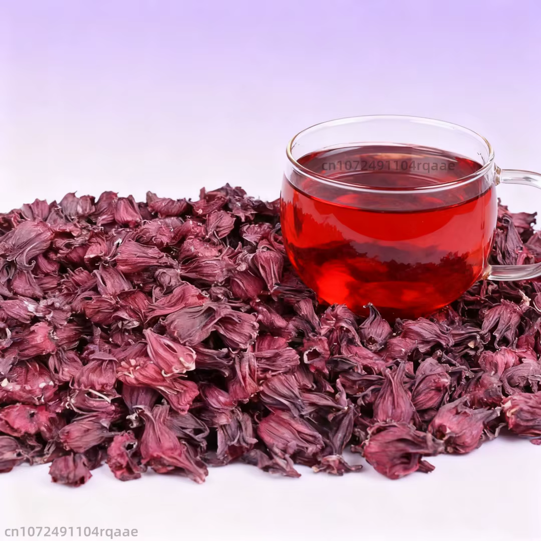 Poudre de fleurs de roselle et de hibiscus sabdariffa séchées naturelles de haute qualité pour les travaux manuels