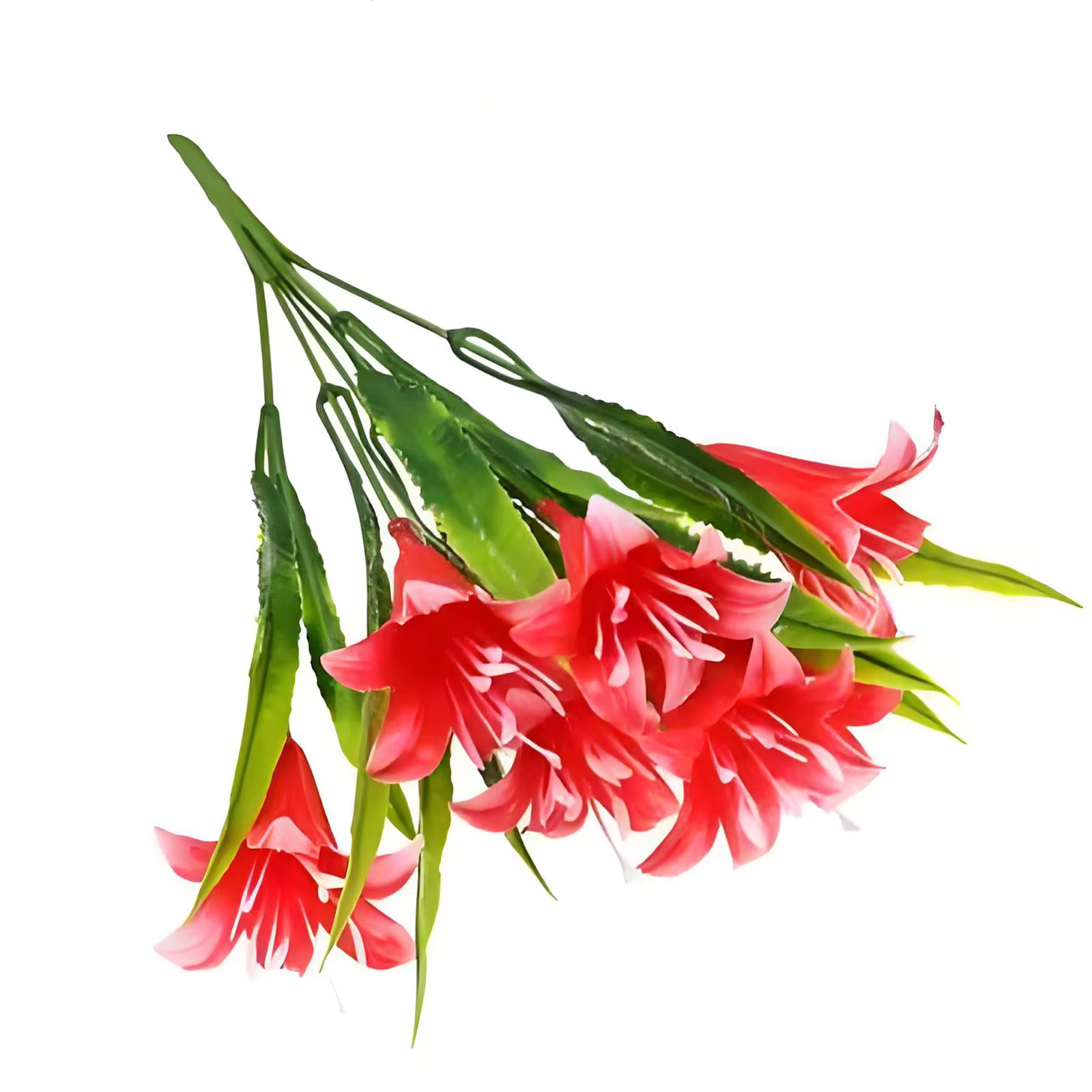 Fleurs artificielles de lys d'intérieur et d'extérieur