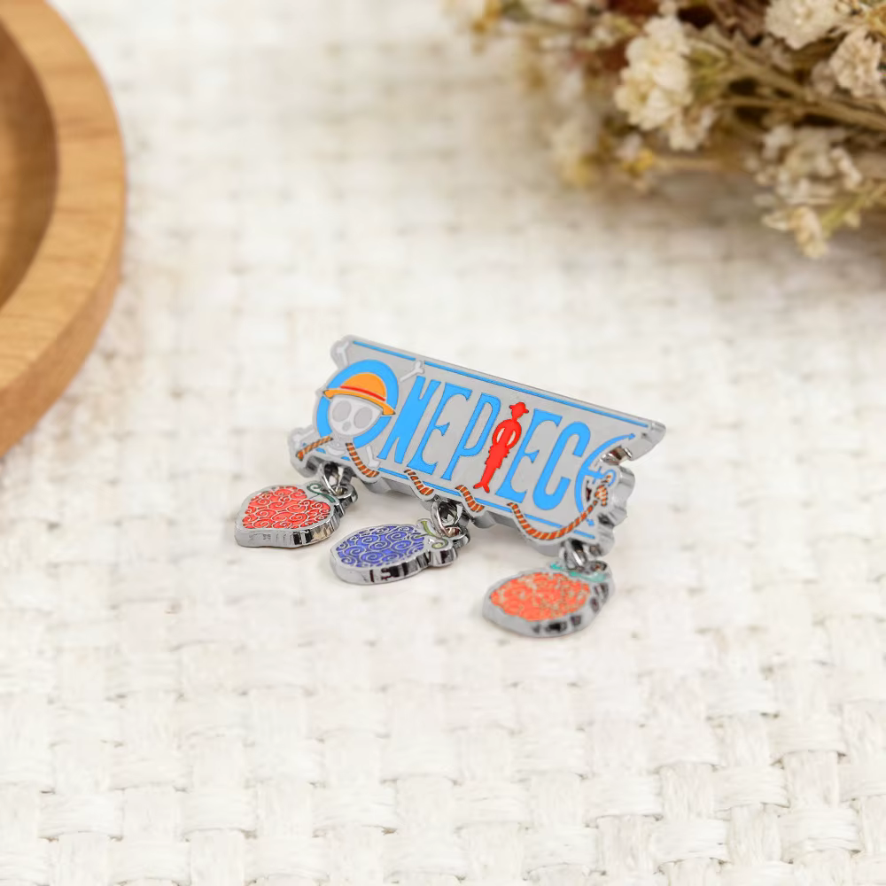 Broches en émail One Piece Anime, épingles de revers pour sacs à dos, badges pour femmes et hommes, accessoires de broches pour vêtements, bijoux, cadeaux