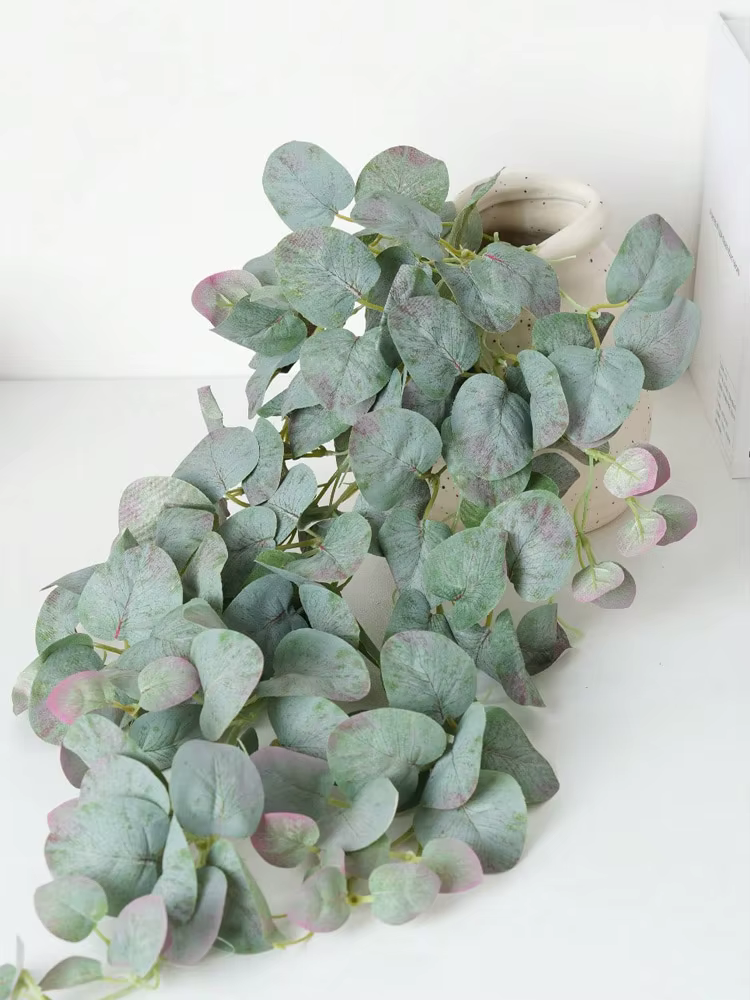 Plantes artificielles en rotin d'eucalyptus