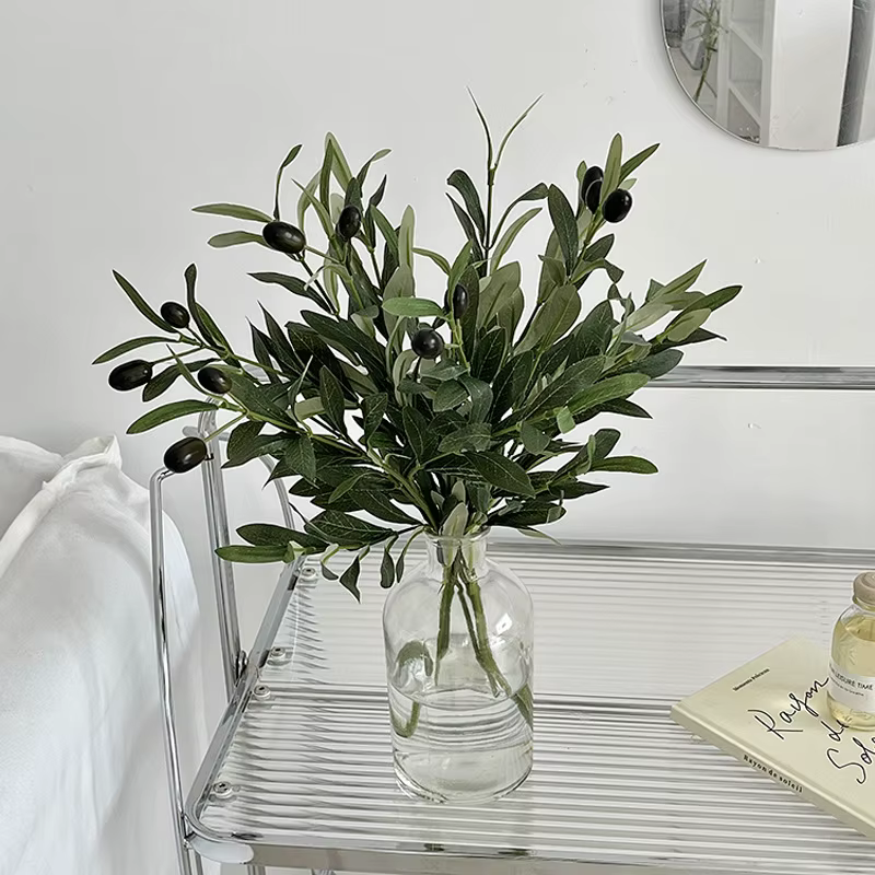 Plante artificielle verte de 45 cm