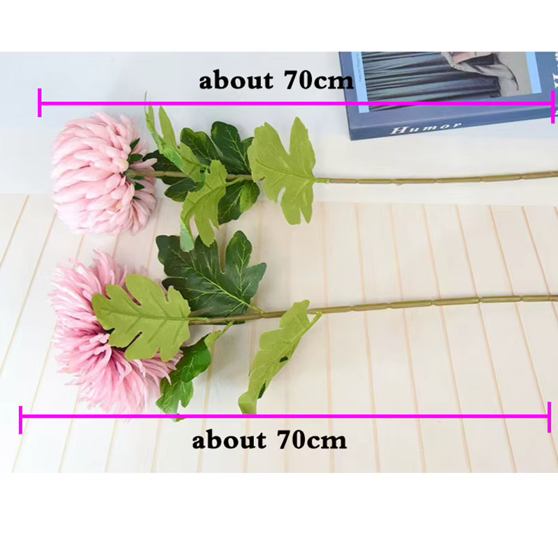 Grandes Fleurs Artificielles de Chrysanthème