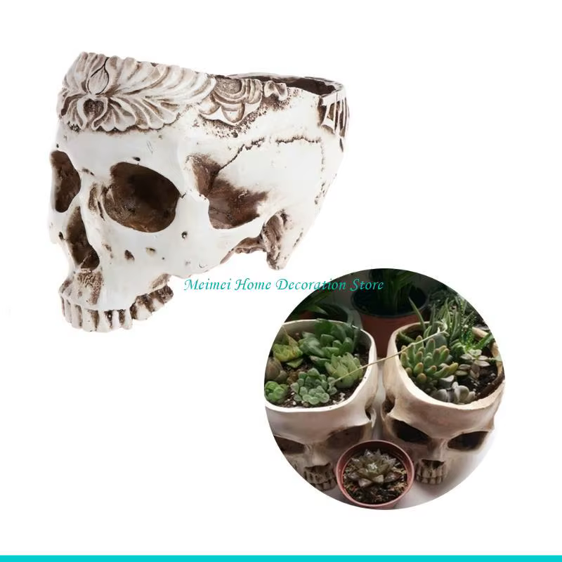 H7BF – Pot fleur pour tête mort