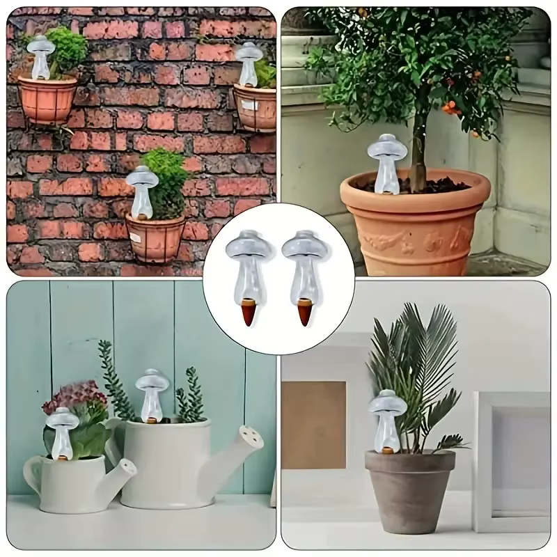 Arrosage planteur insérer amour en forme automatique plante abreuvoir pulvérisateur eau goutte