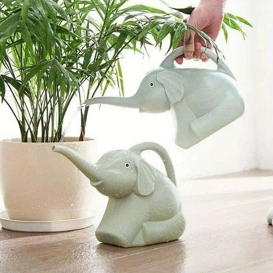 1 pièce Arrosoir mignon en forme d'éléphant en PP
