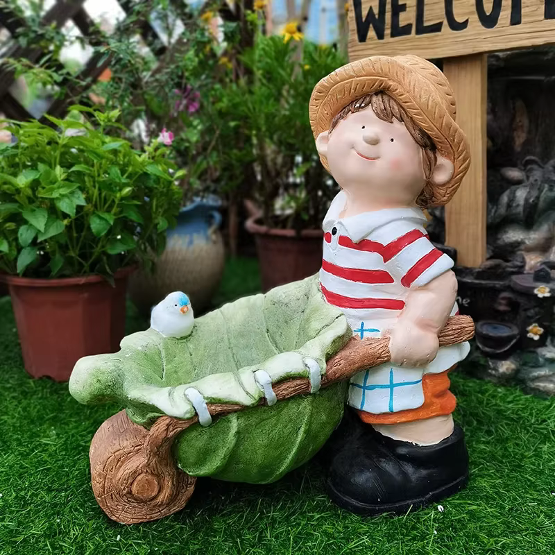 American Country Boy Cartoon Rick Garden Communautés ter