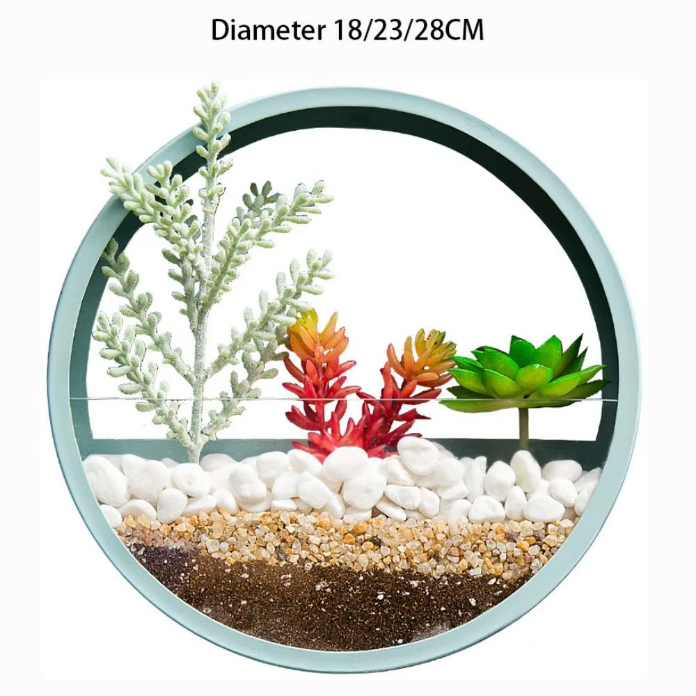 Pot de fleurs suspendu mural intérieur sans perçage pour plantes vertes