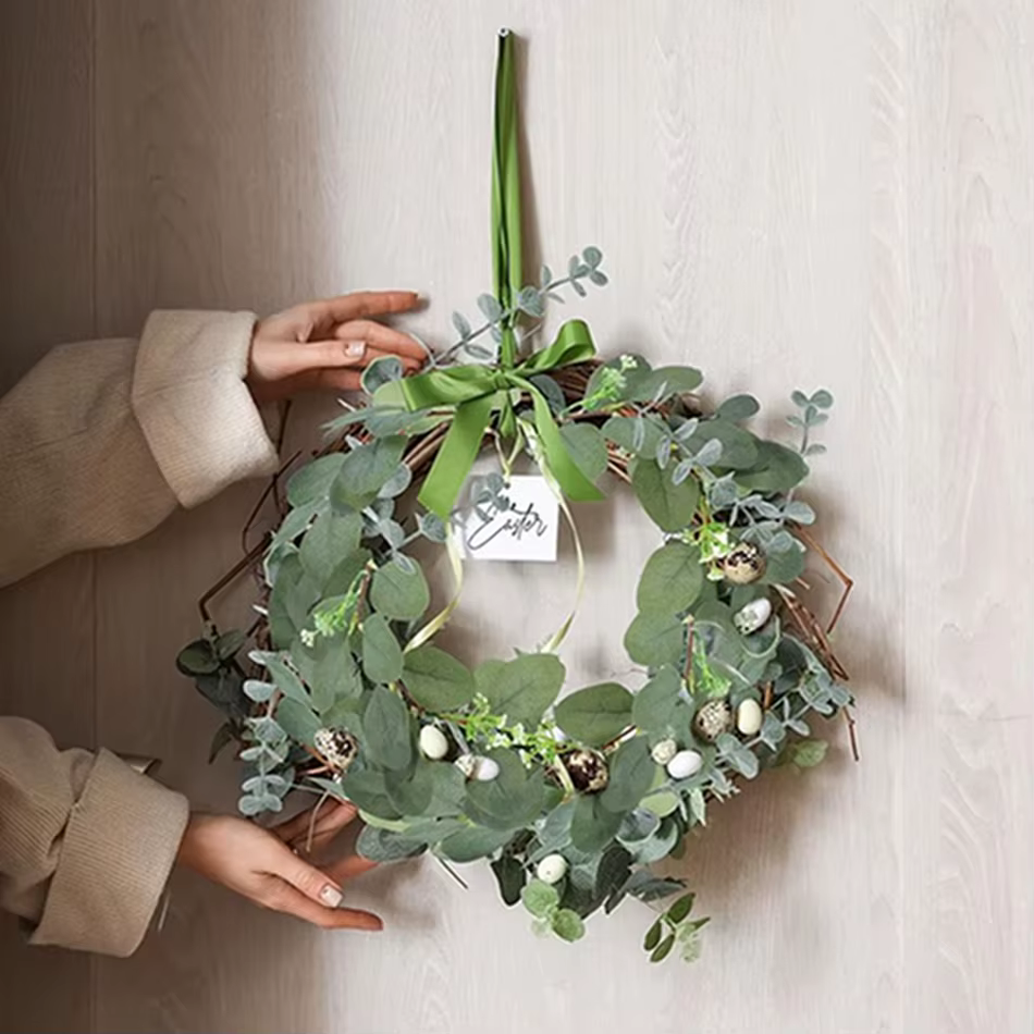 20pcs plante Artificielle vert combinaison BRICOLAGE mariée bouquet mariage fleur jardin salle à manger table centre