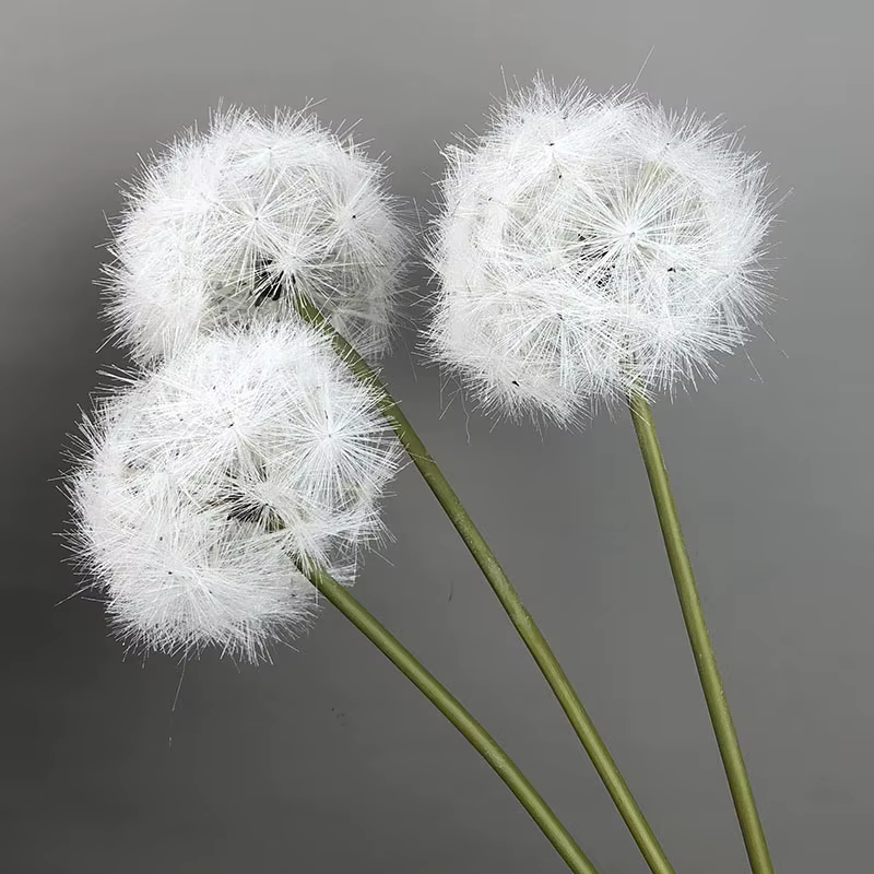 Fleurs de pissenlit artificielles