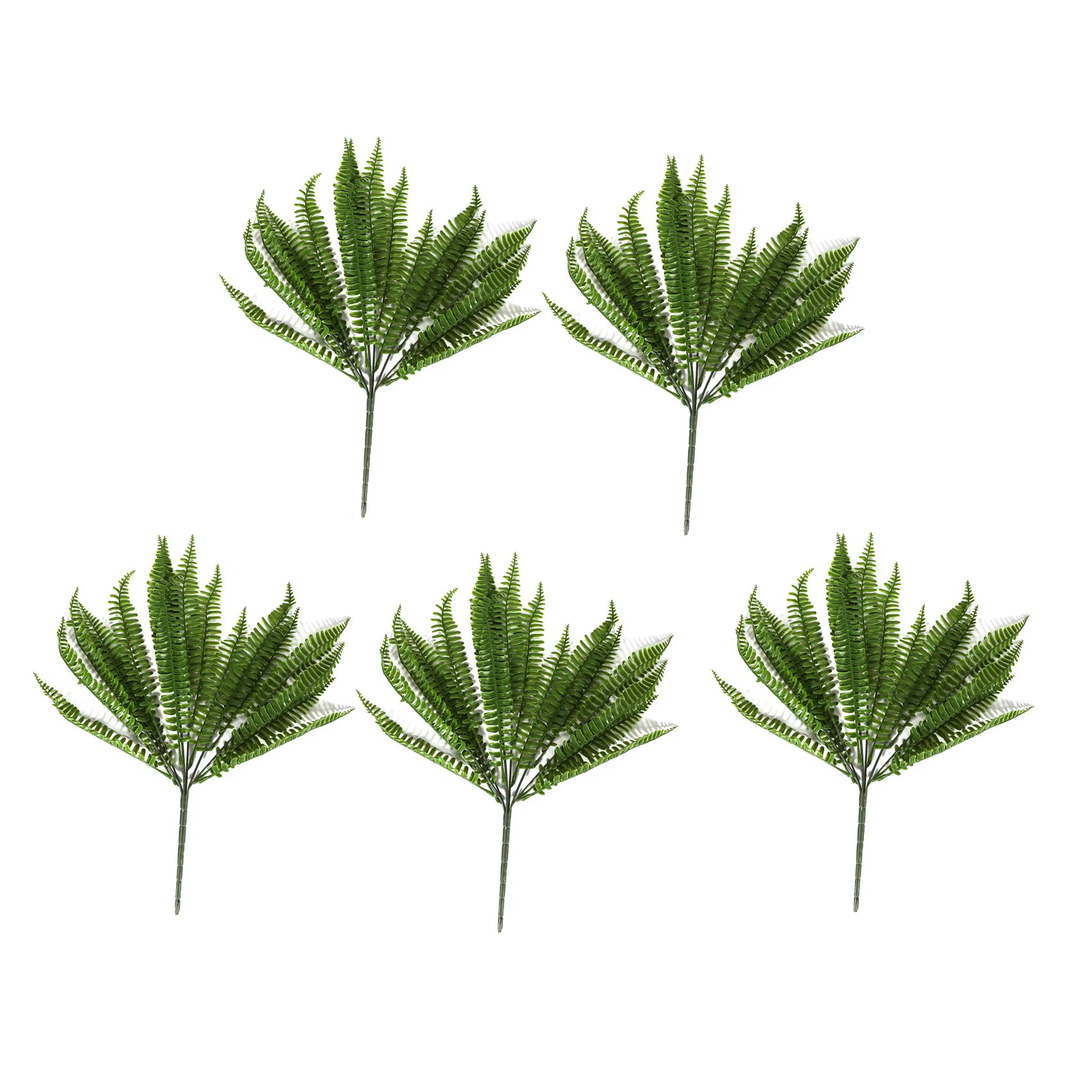 5X 7 Branches plante artificielle verte florale feuille persane fleur bureau maison jardin