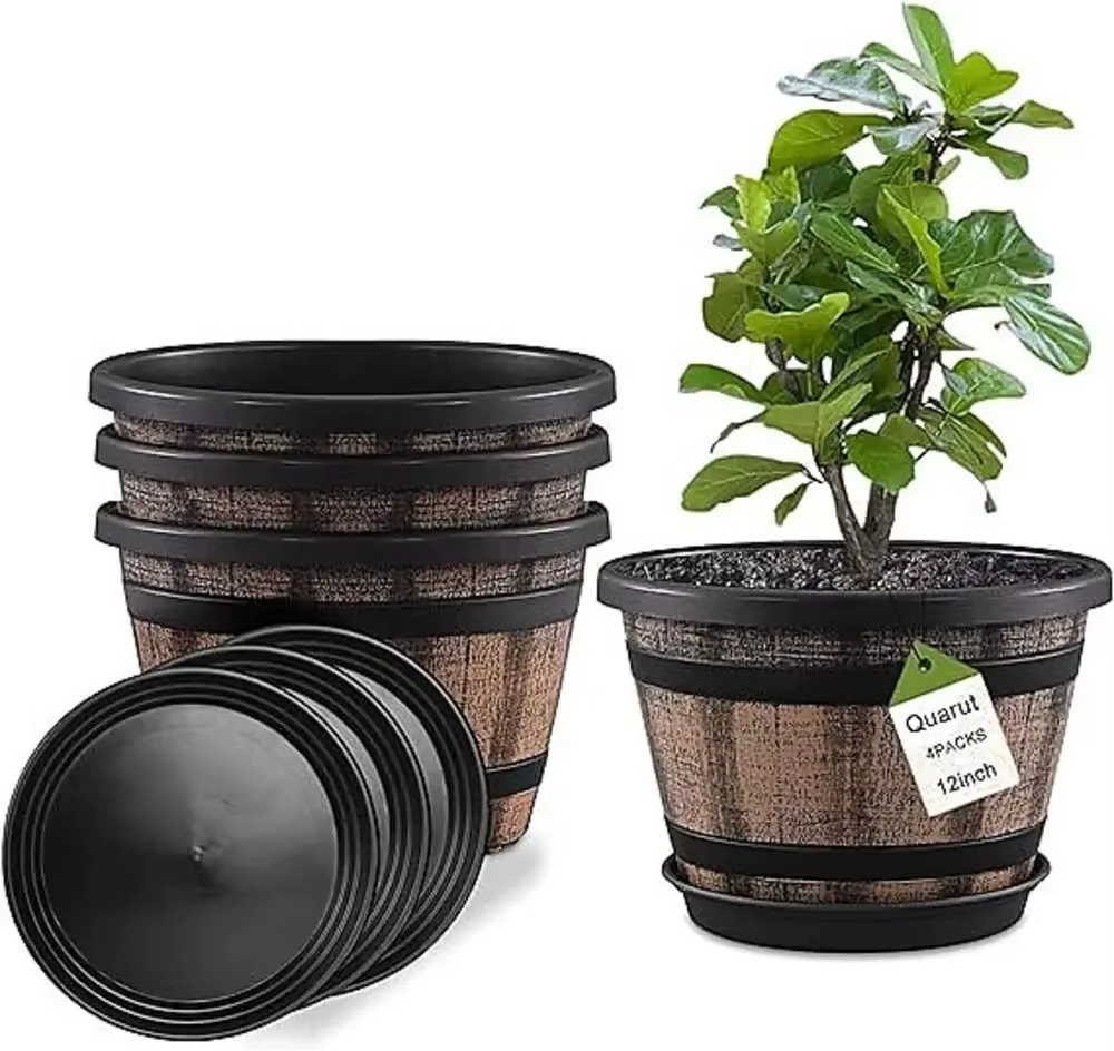 Les jardinières en plastique conçues pour Discrimination