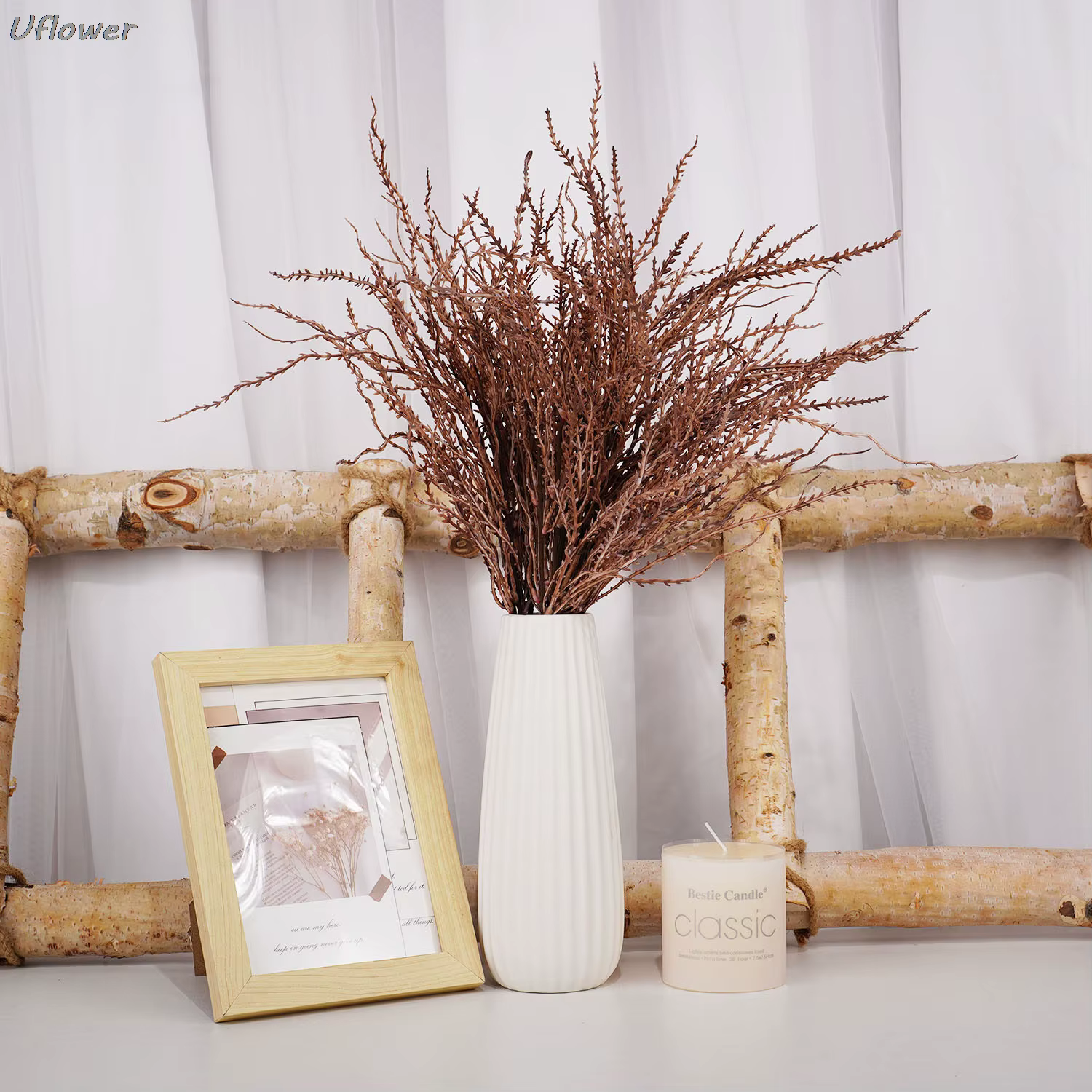 Branches de brindilles de bouleau artificielles