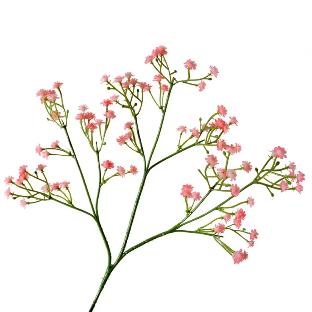 90 Têtes de Fleurs Artificielles pouvez-vous psophila Blanches de 52cm