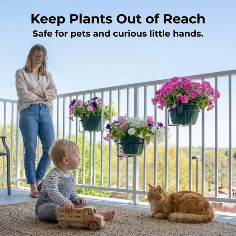 Support de plante pour balustrade BSEVB