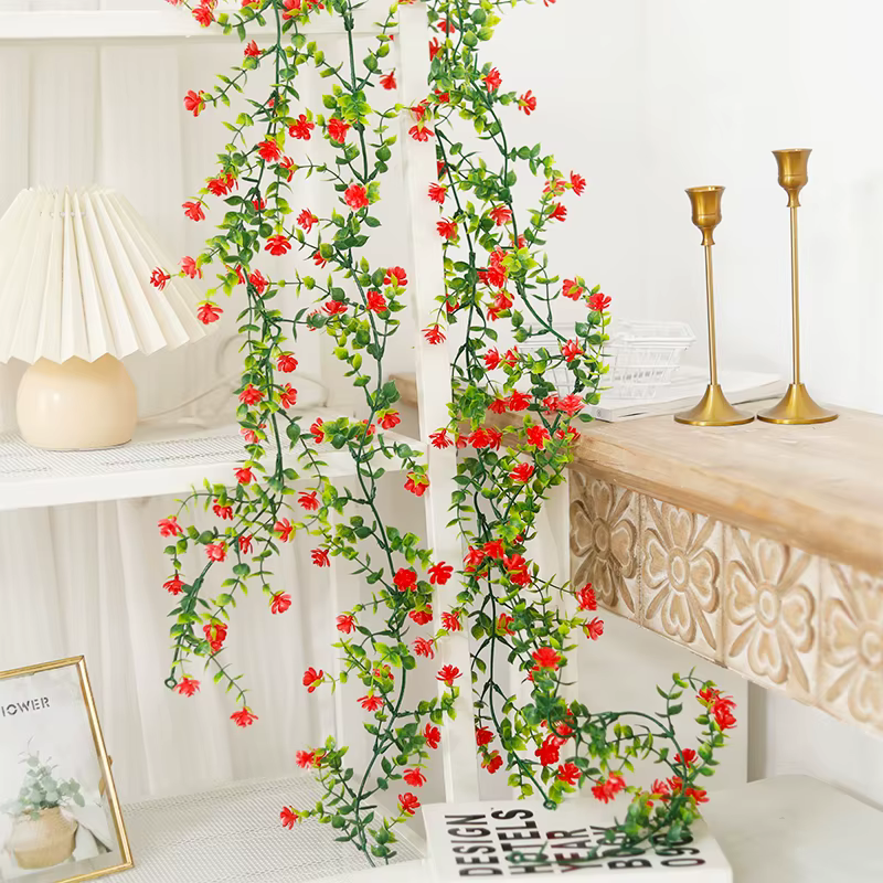 190cm, Plante artificielle d'eucalyptus vignes