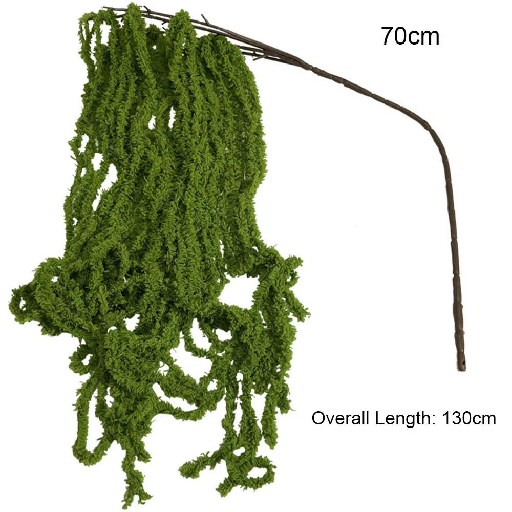 Beau cadeau multicolore Amaranthus artificiel suspendu plante fil ornement