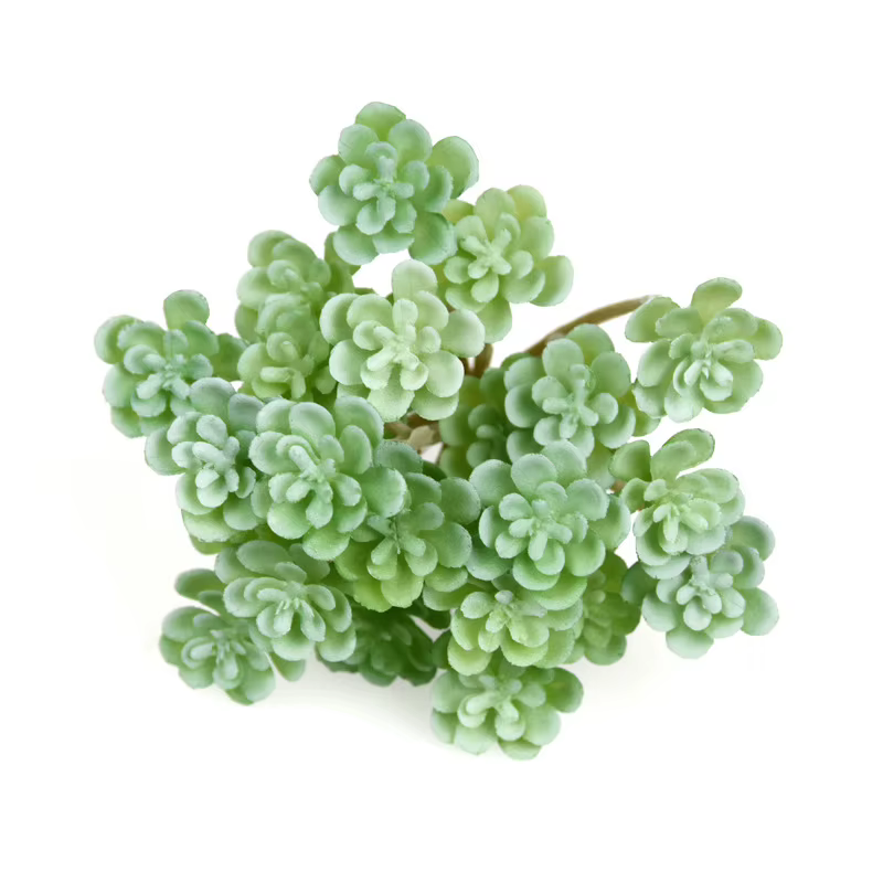 12 pièces de plantes artificielles en plastique