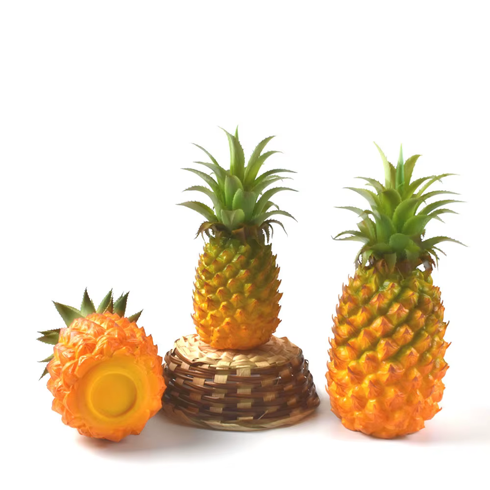 Grand ananas jaune Fruits tropicaux