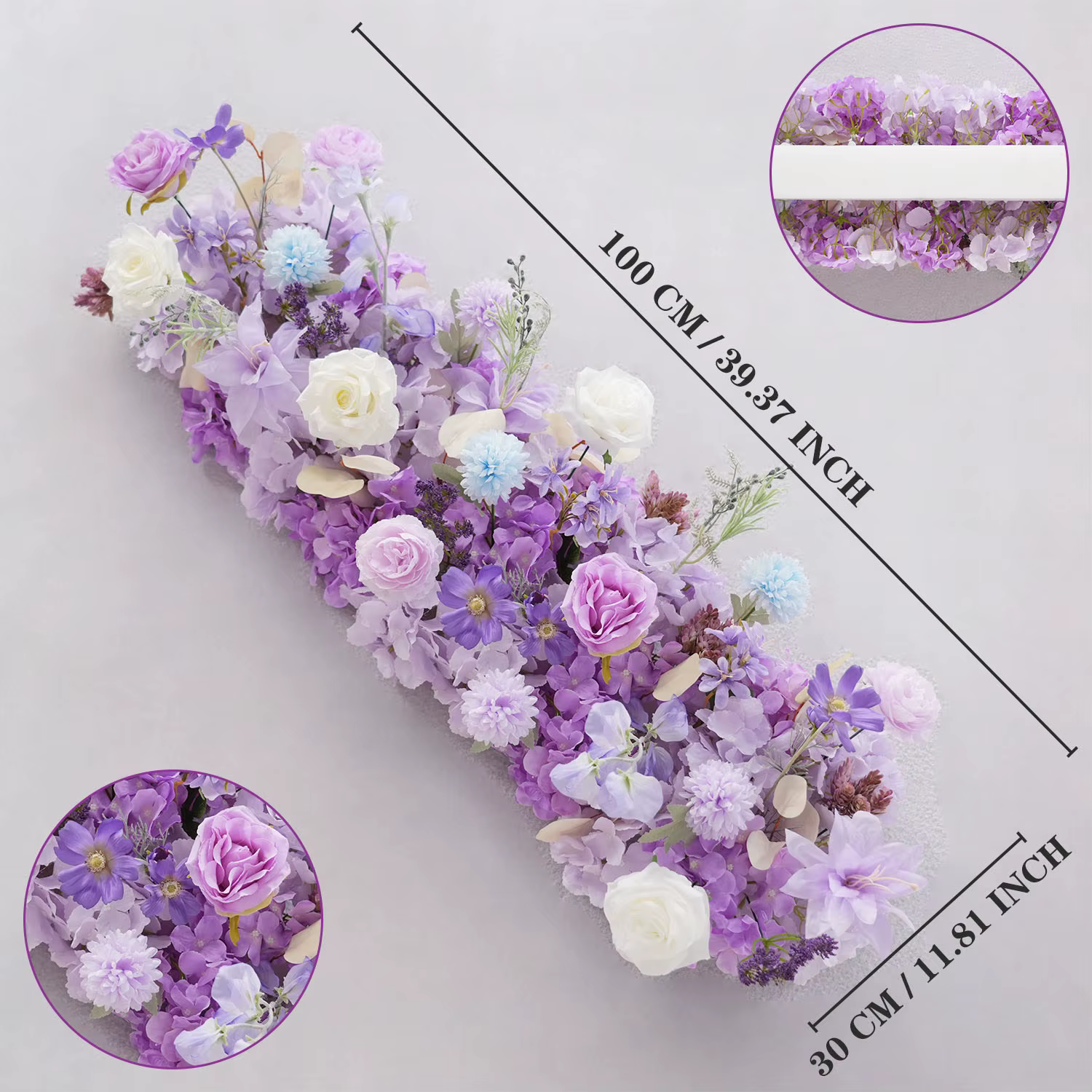 Uflower – fleurs artificielles violettes