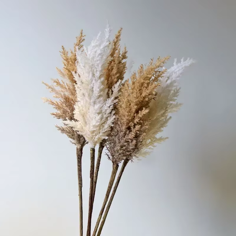 Ensemble de roseaux artificiels pour la décoration intérieure
