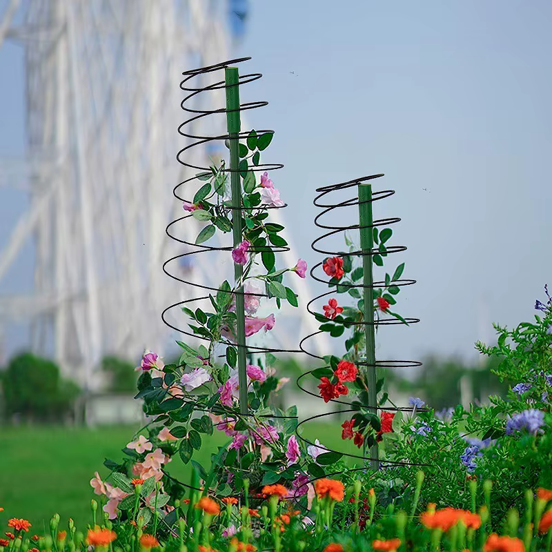 Support de plante en spirale réglable
