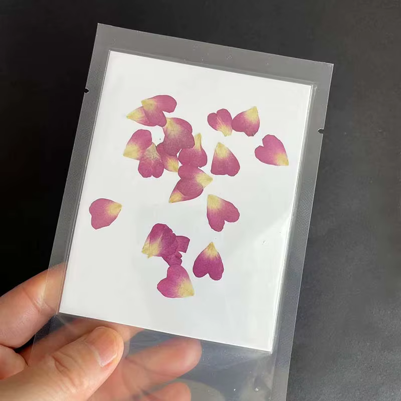 Véritables pétales de fleurs de coeur de Murcia séchées naturelles