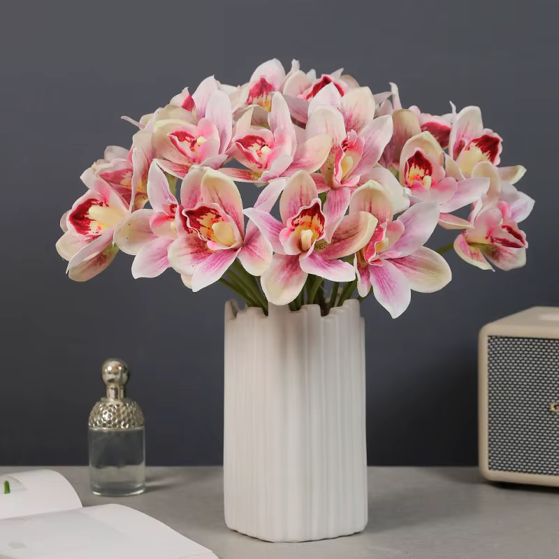 Bouquets d'orchidées artificiels