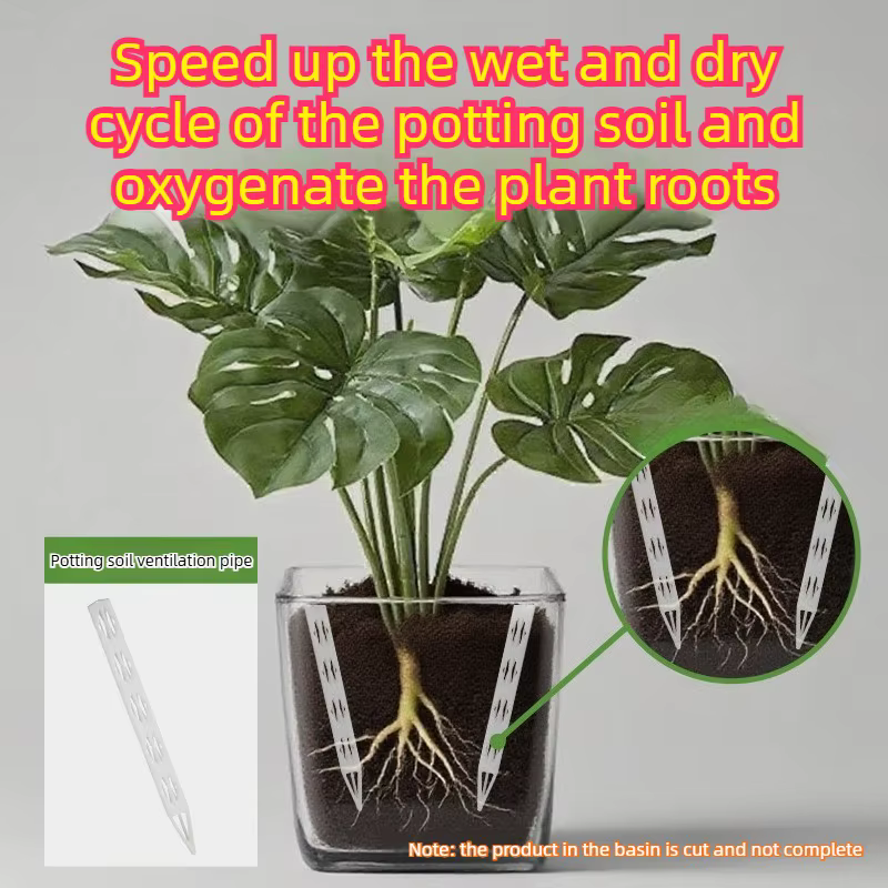 Tuyaux de ventilation et de drainage des racines des plantes