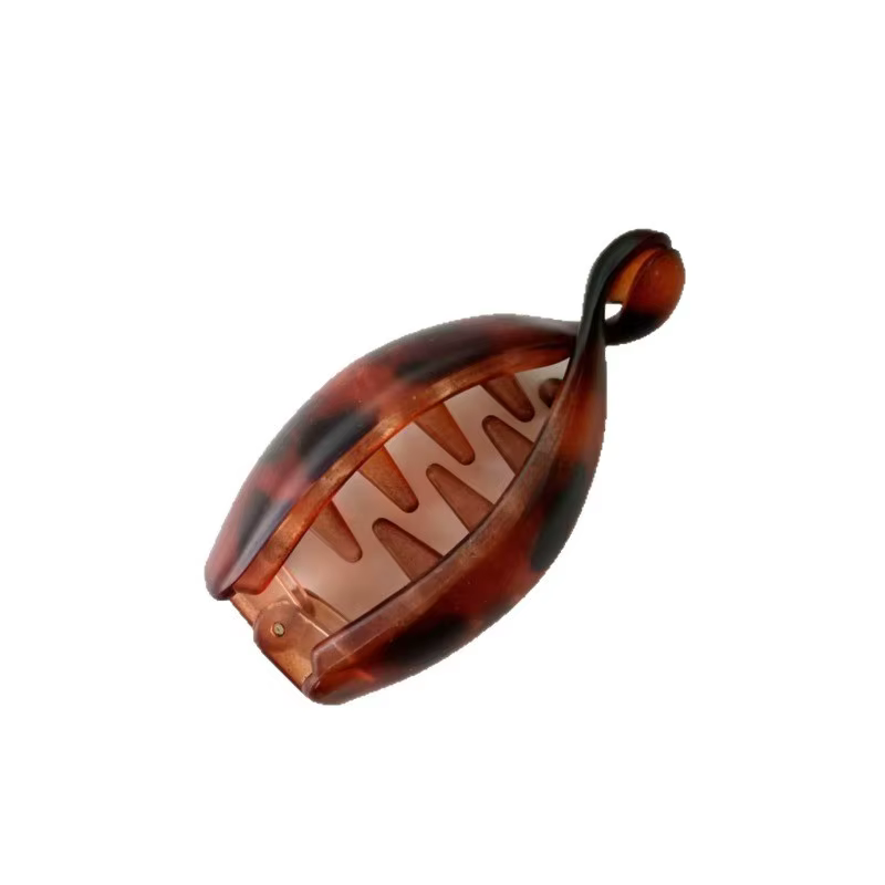 Pinces à cheveux banane, petite taille, pinces verticales pour femmes, pinces élégantes pour queue de cheval haute, pinces torsadées, accessoire capillaire simple