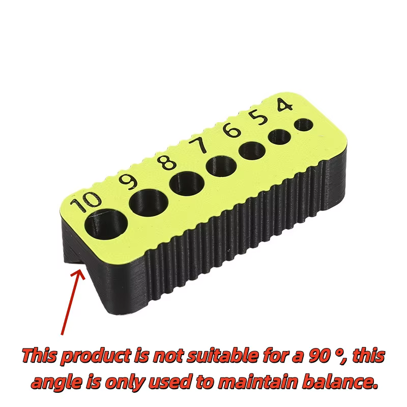 Guide de perçage pour trous de 4/5/6/7/8/9/10 mm, outil de perçage multifonctionnel, accessoire de précision, robuste, facile à utiliser