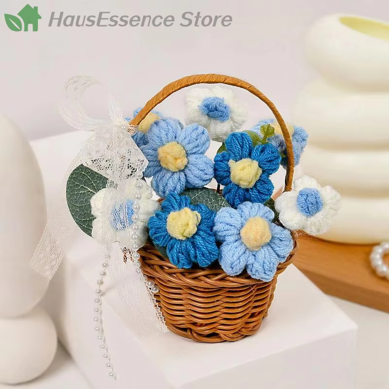 ※1 bouquet de fleurs au crochet fait main