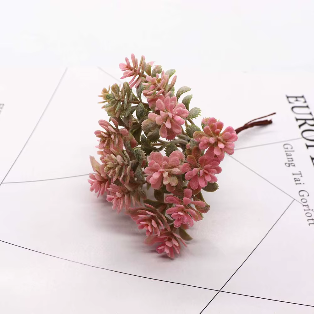 Fleurs artificielles en forme d'ananas