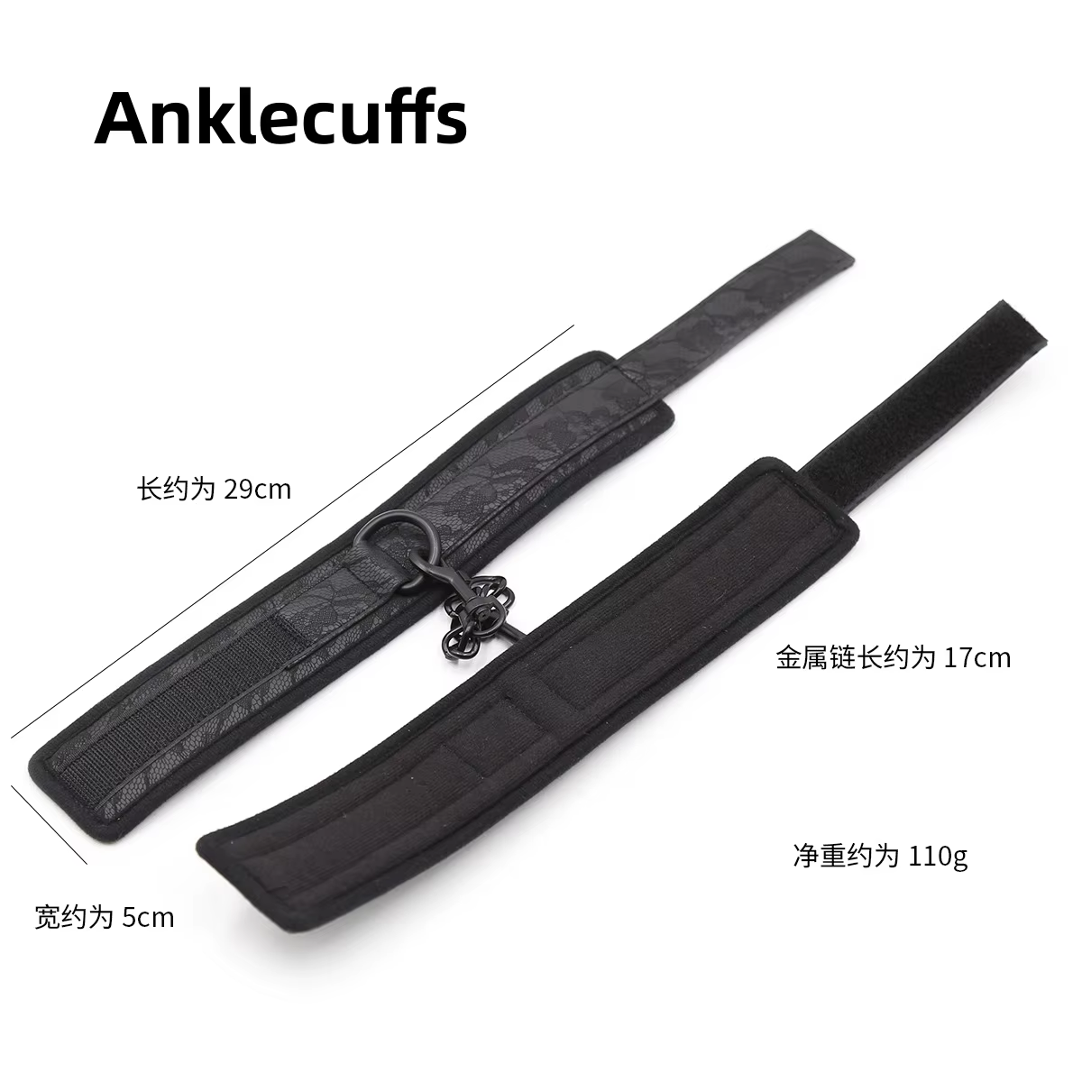 Menottes et attaches de cheville réglables en cuir PU pour jeux érotiques, accessoires de bondage exotiques, jouet sexuel pour adultes