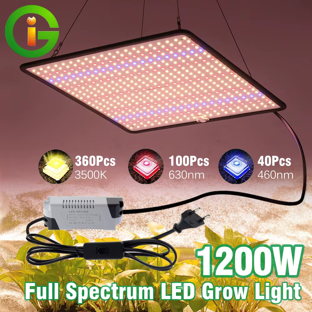 LED élèvent la lumière spectre complet Phyto lampe AC85-240V 40W