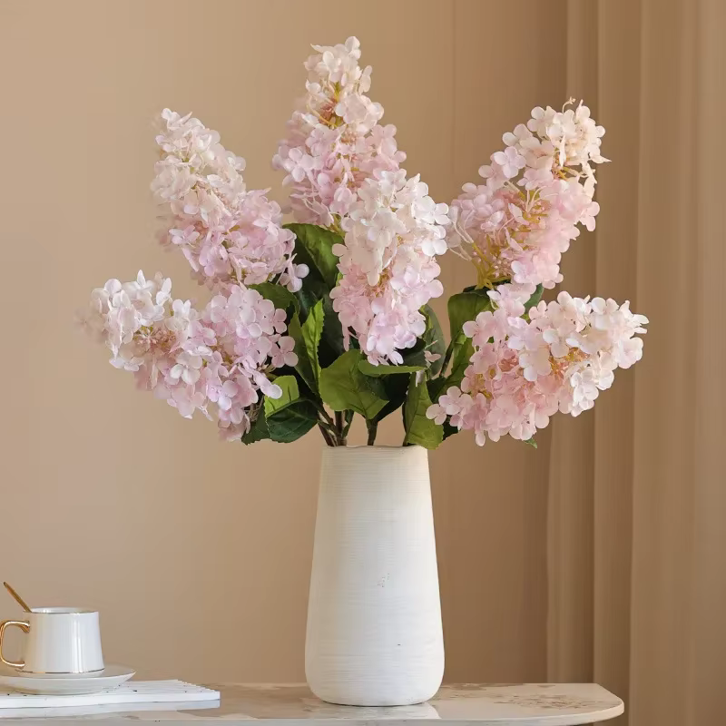 Simulation de fleurs en soie