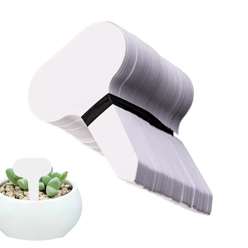 100 étiquettes de jardin en PVC pour plantes en pot