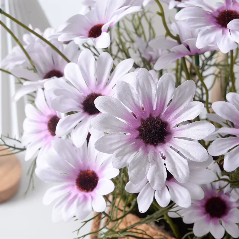 Fleurs artificielles pour la décoration