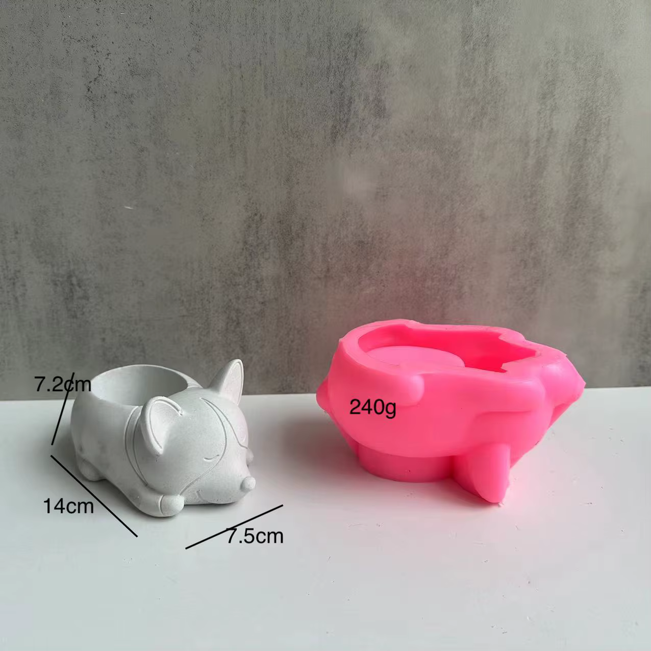Pot de fleur pour chien