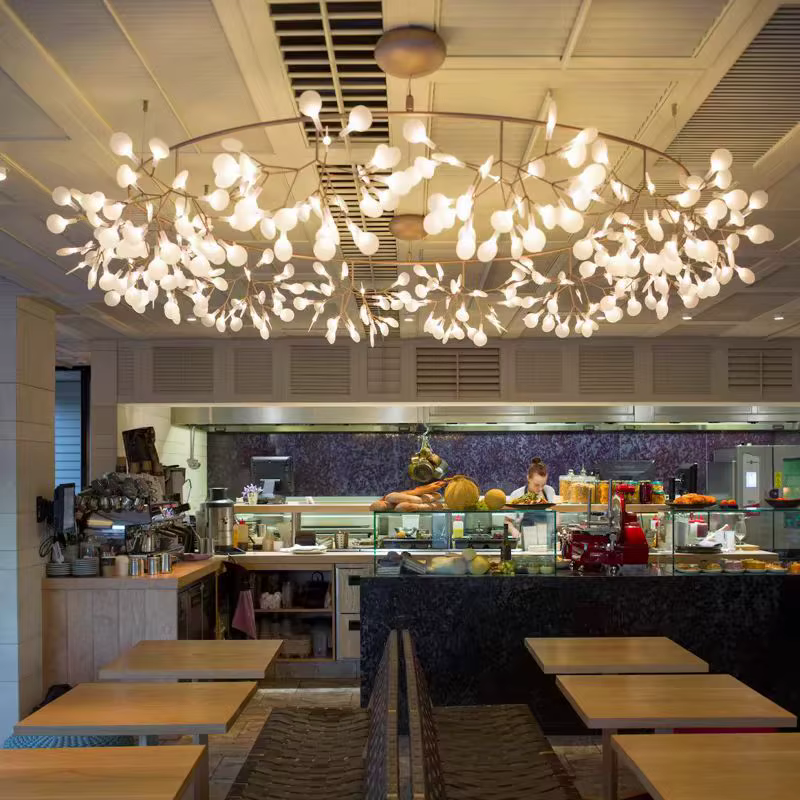 Heracleum-Plafonnier LED en Forme de Luciole